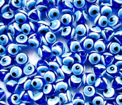 Turkish Glass Evil Eye Beads